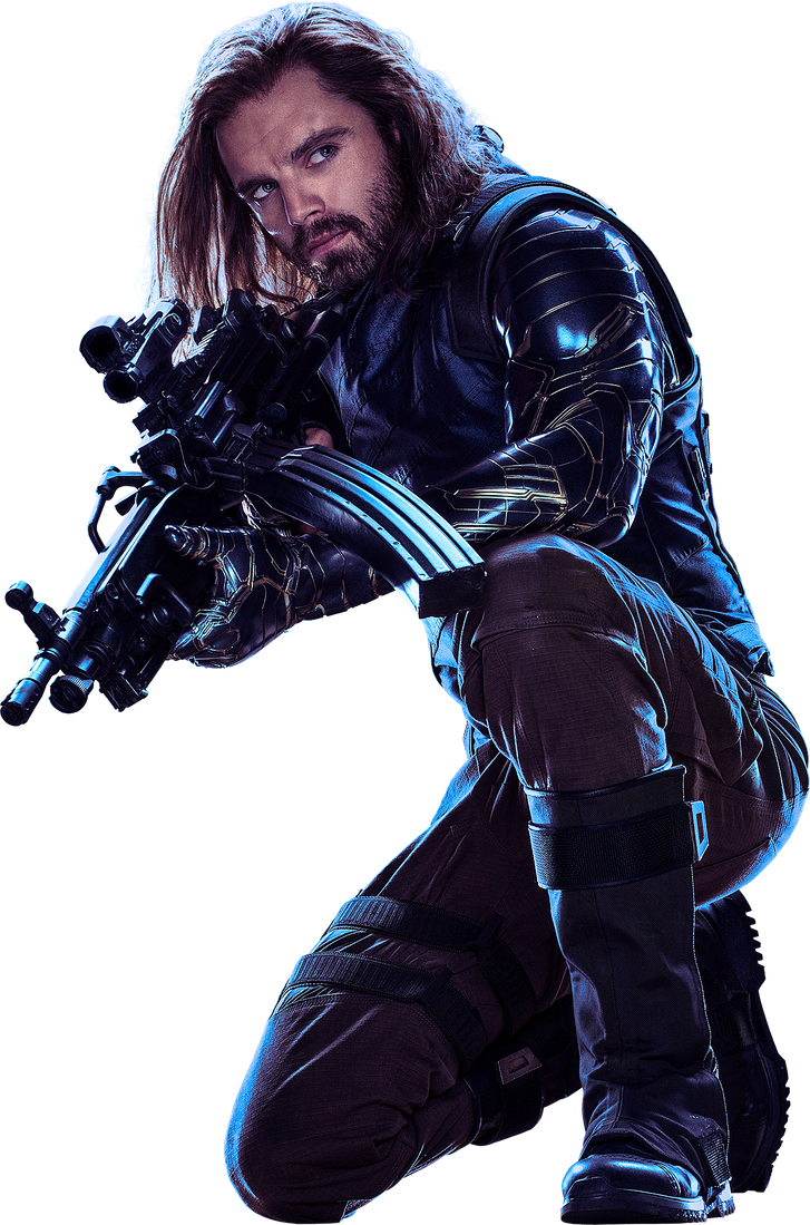 Bucky Barnes The Winter Soldier - Avengers - Marvel - Diehard Designs