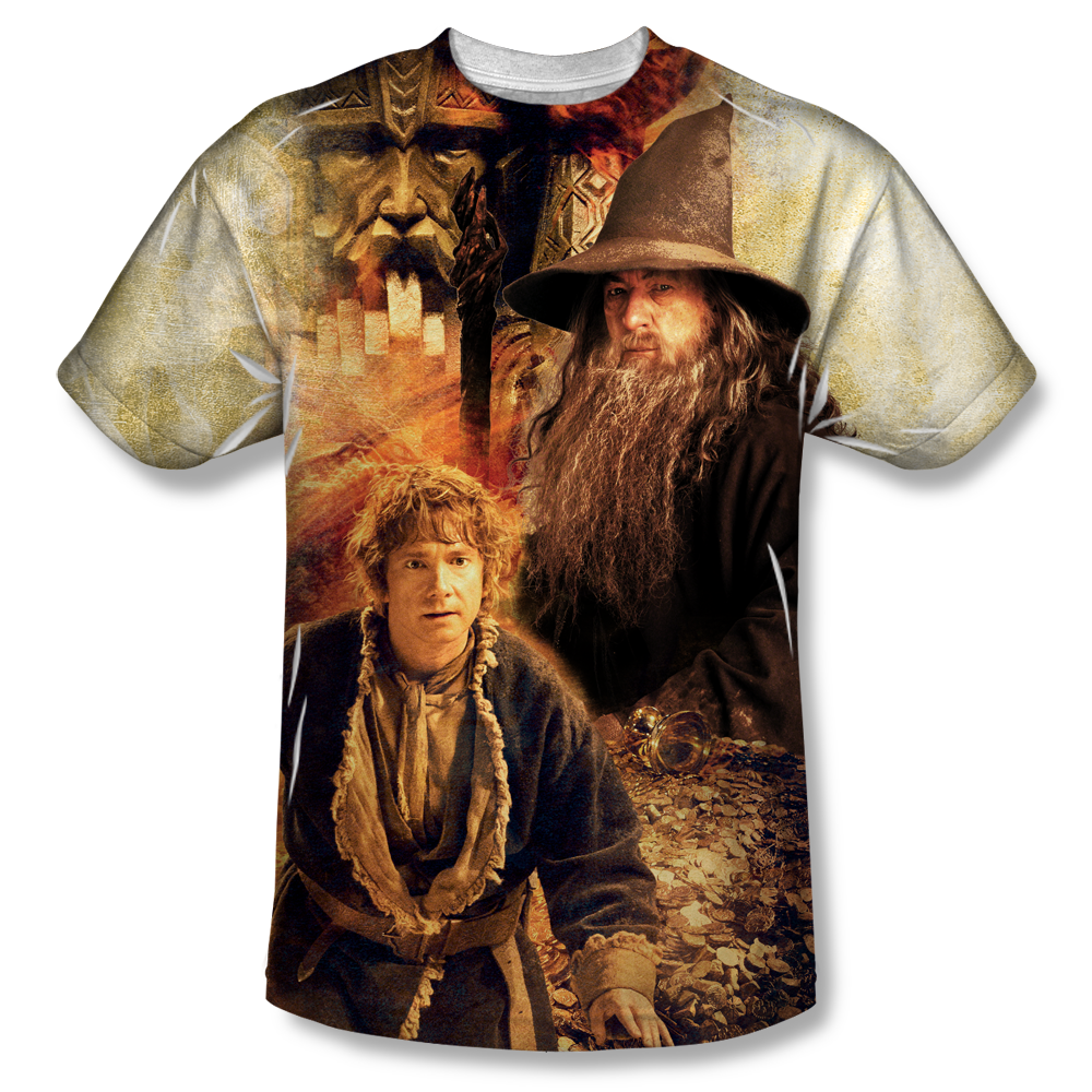 The Hobbit™ Bilbo And Gandalf All-Over T-Shirt