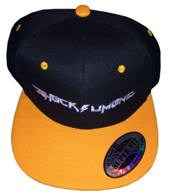 ShockSumOne™ Embroidered Two-Tone Flat Bill SnapBack Cap