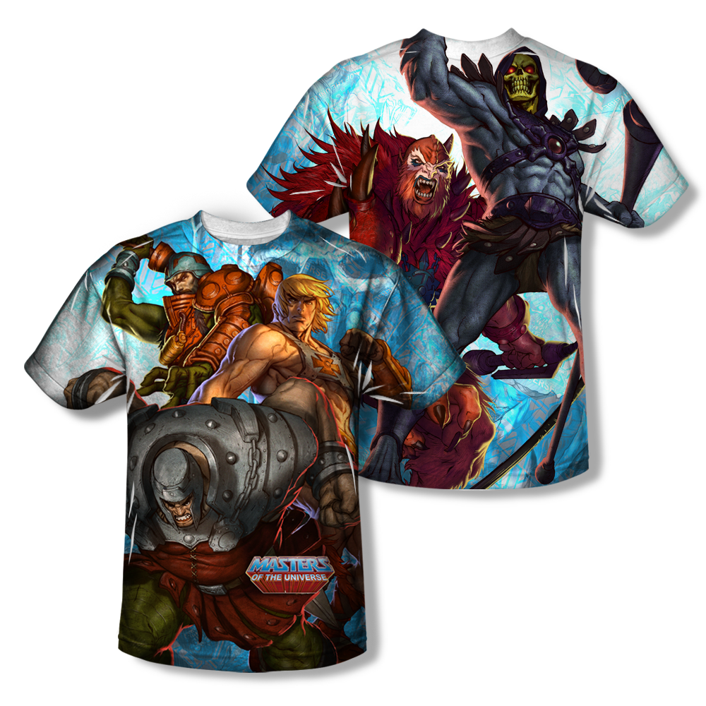 Masters of the Universe™ HEROES vs. VILLAINS All-Over T-Shirt