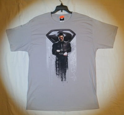 Man of Steel™ "ZOD GLYPHS" T-Shirt - Adult Large (LAST 1 LEFT!)
