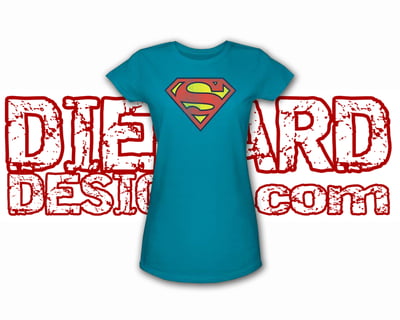 Superman™ RETRO DISTRESSED SHIELD Apparel