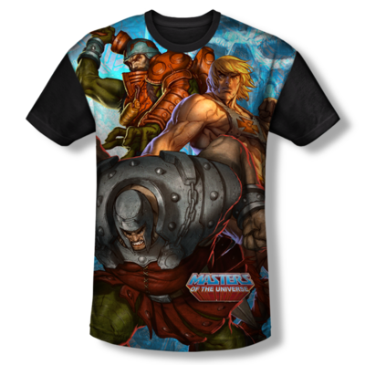 Masters of the Universe™ HEROES vs. VILLAINS All-Over T-Shirt