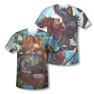 Masters of the Universe™ HEROES vs. VILLAINS All-Over T-Shirt
