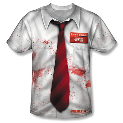 Shaun Of The Dead™ Bloody Workshirt All-Over T-Shirt