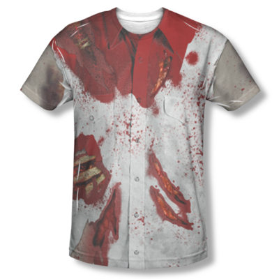 Ripped Up Zombie All-Over T-Shirt