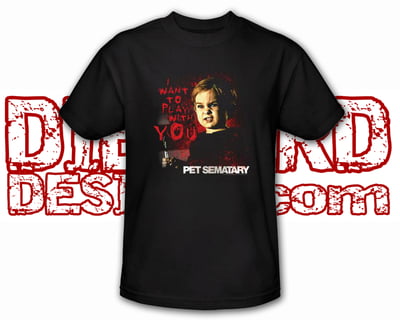 Pet Sematary™ "I WANT TO PLAY WITH YOU!" T-Shirt