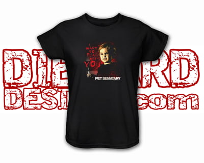 Pet Sematary™ "I WANT TO PLAY WITH YOU!" T-Shirt