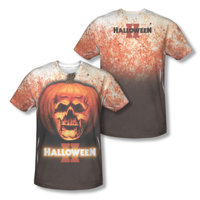 Halloween II™ PUMPKIN SKULL All-Over T-Shirt