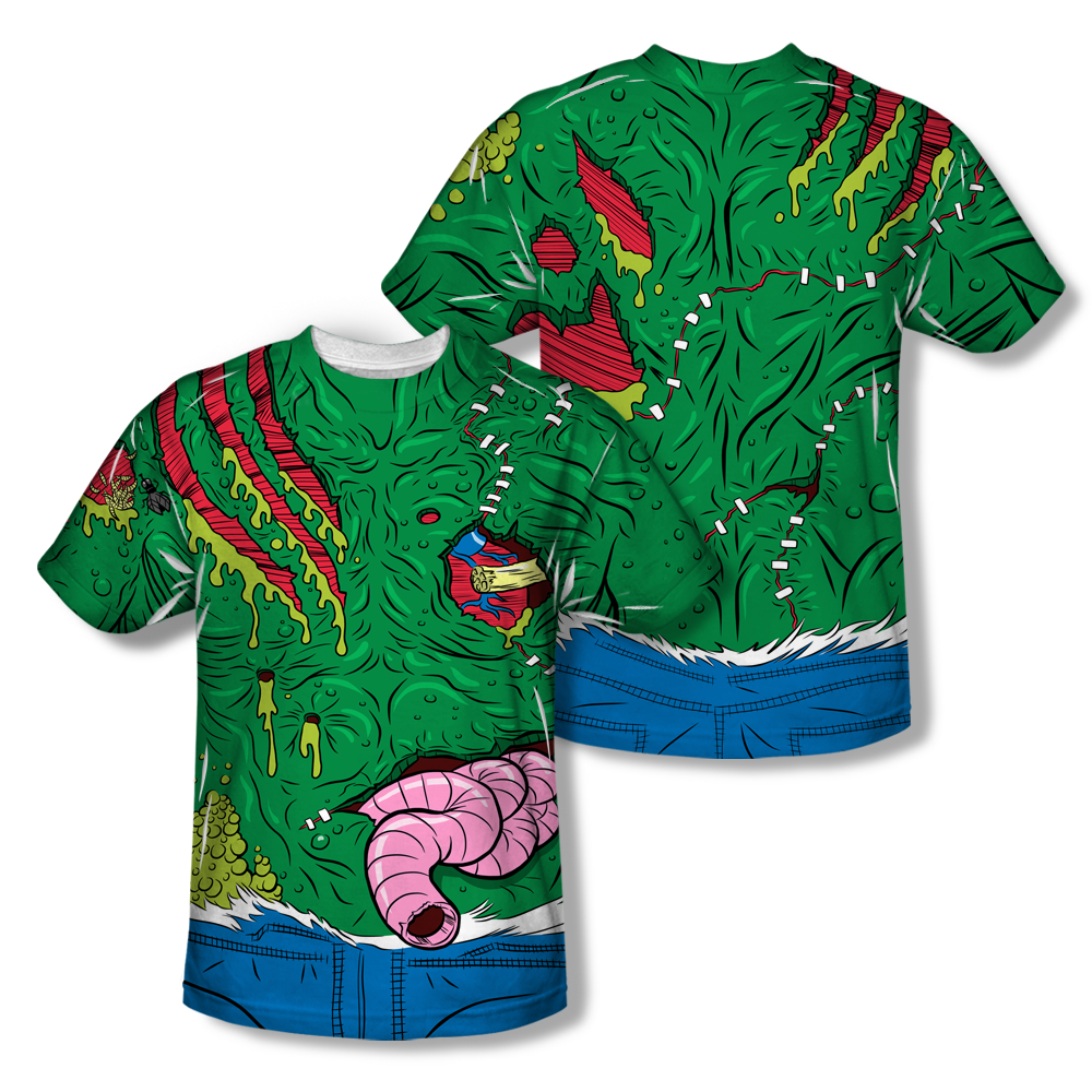 Gross Zombie AllOver TShirt