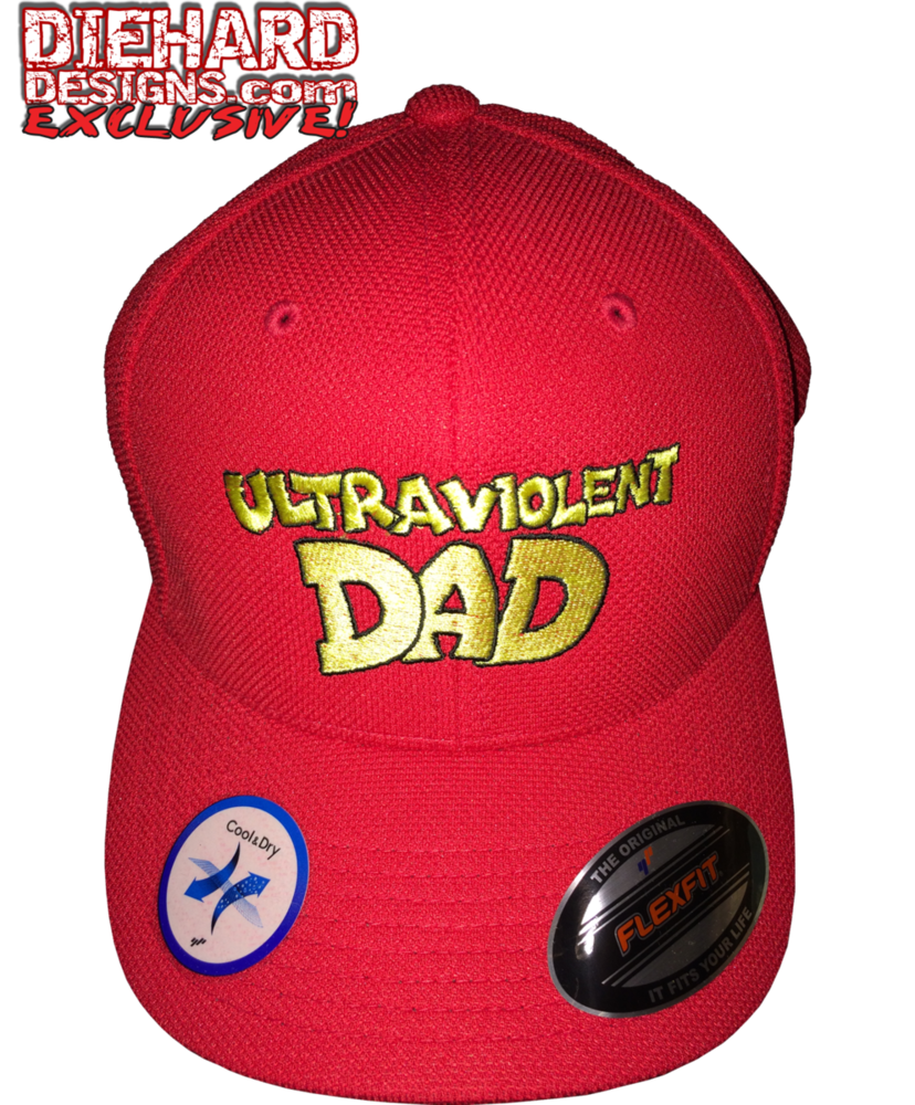 Insane Lane™ "ULTRA VIOLENT DAD" Embroidered Athletic Mesh Cap