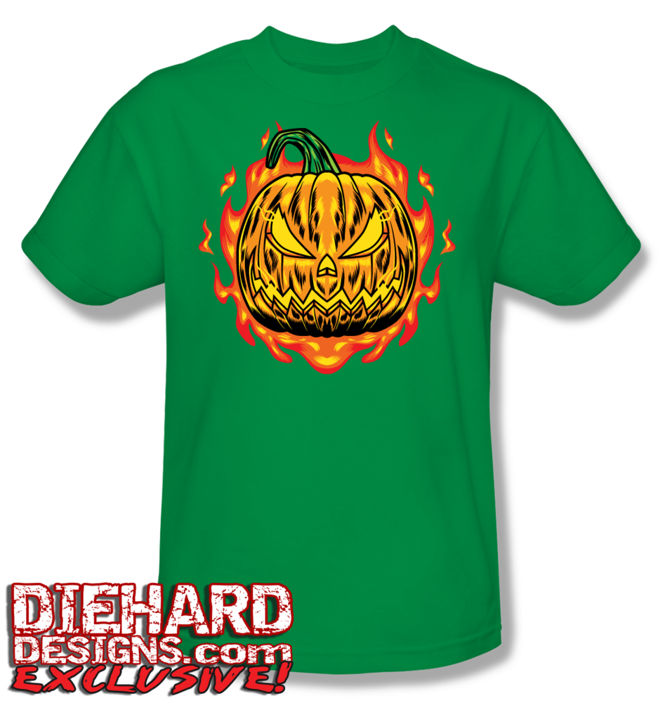 Fiery Jack O' Lantern T-Shirt