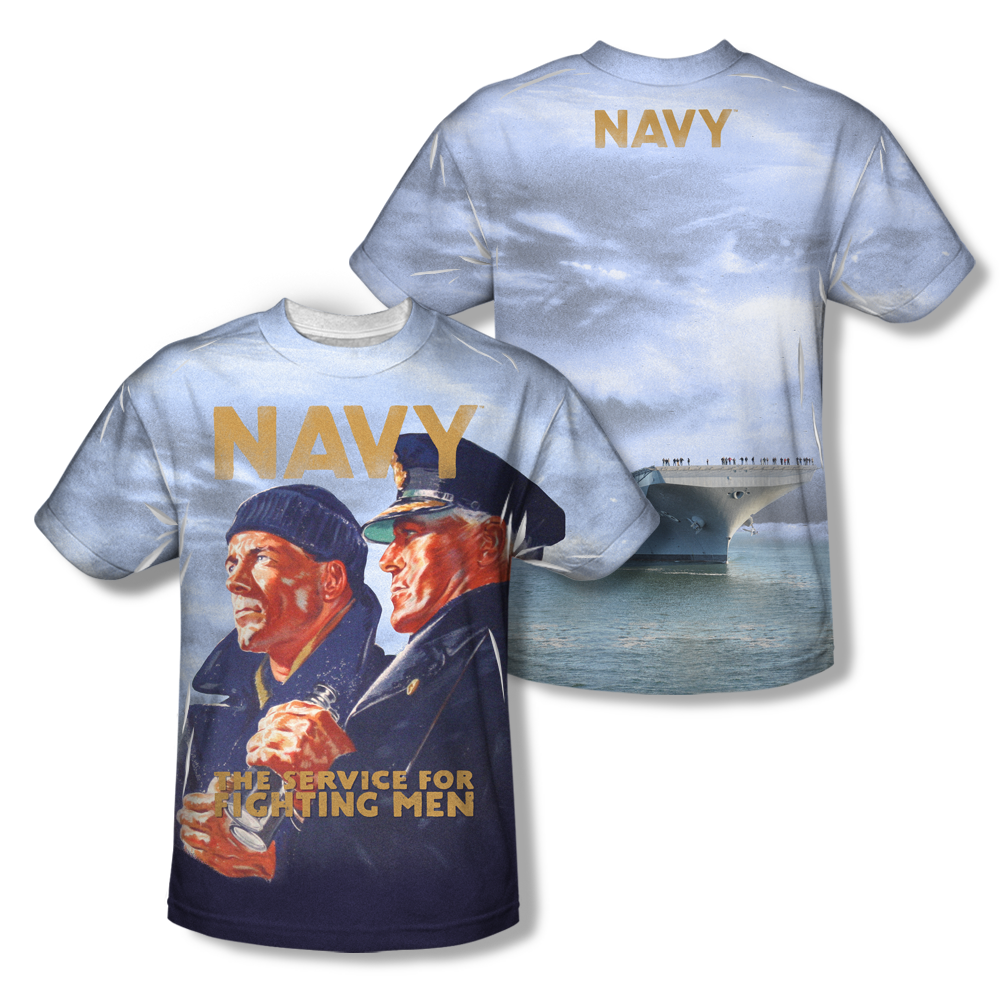 U.S. NAVY "AMERICAN SAILORS" All-Over T-Shirt