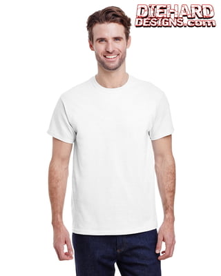 Gildan Ultra Cotton™ 6 Oz. Adult T-Shirt + 1 Full Color Print (NO White Ink)