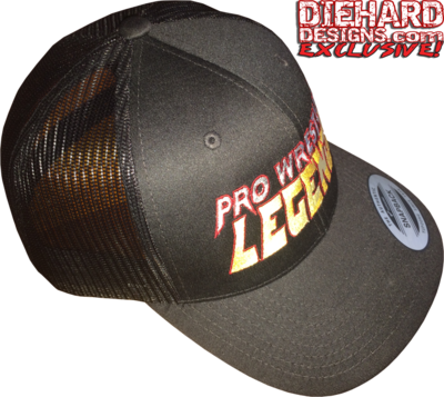 Pro Wrestling Legends™ Embroidered 6-Panel Structured Snapback Retro Trucker Hat