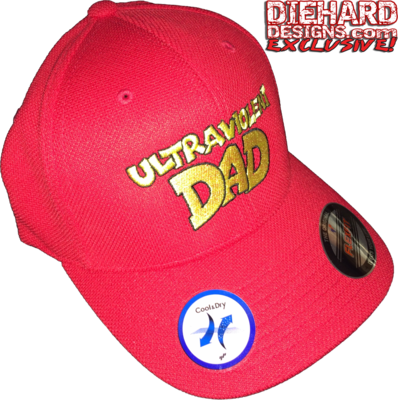 Insane Lane™ "ULTRA VIOLENT DAD" Embroidered Athletic Mesh Cap