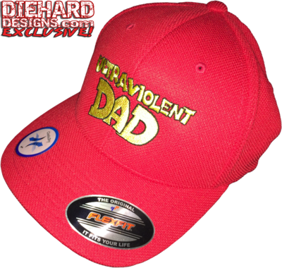 Insane Lane™ "ULTRA VIOLENT DAD" Embroidered Athletic Mesh Cap