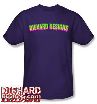 Diehard Designs Creepsters-style Logo T-Shirt