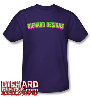 Exclusives Diehard Designs Creepsters-style Logo T-Shirt