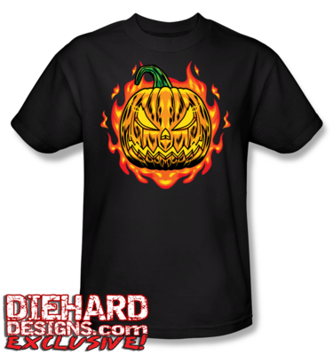 Exclusives Fiery Jack O' Lantern T-Shirt