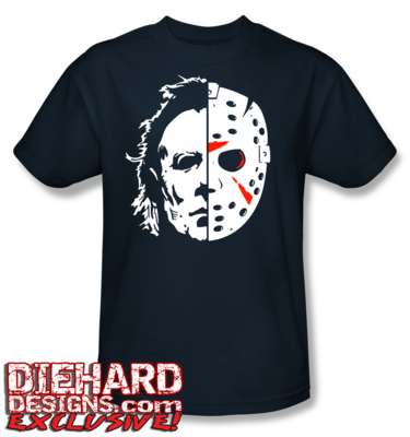 Michael vs Jason "SPLIT FACE" T-Shirt