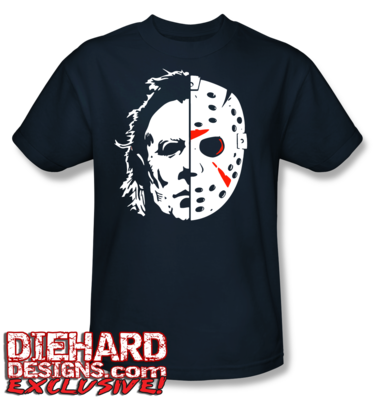 Exclusives Michael vs Jason "SPLIT FACE" T-Shirt