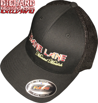 Insane Lane™ "PIECE OF MIND" Embroidered 6-Panel Structured Snapback Retro Trucker Hat