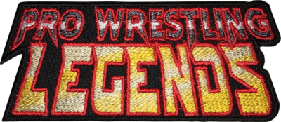 Pro Wrestling Legends™ Embroidered Patch w/ Heat Seal Backing