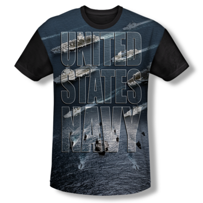 U.S. NAVY "FLEET OF FREEDOM" All-Over T-Shirt