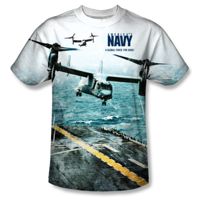 U.S. NAVY "OSPREY" All-Over T-Shirt