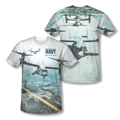 U.S. NAVY "OSPREY" All-Over T-Shirt