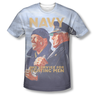 U.S. NAVY "AMERICAN SAILORS" All-Over T-Shirt