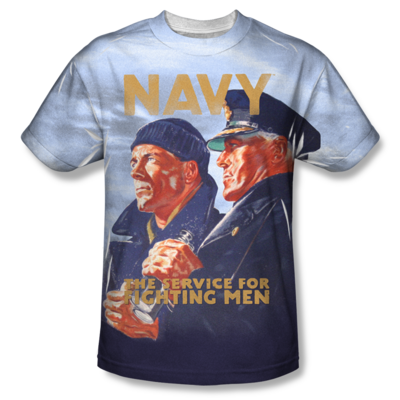 U.S. NAVY "AMERICAN SAILORS" All-Over T-Shirt