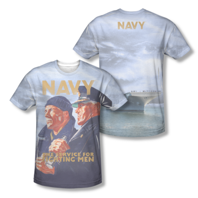 U.S. NAVY "AMERICAN SAILORS" All-Over T-Shirt