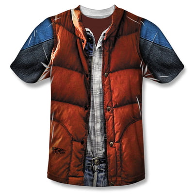 Back To The Future™ MARTY MCFLY VEST Costume All-Over T-Shirt