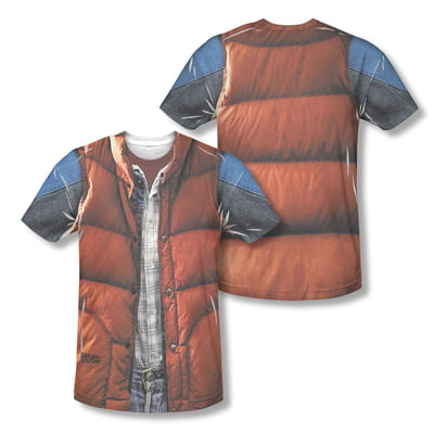 Back To The Future™ MARTY MCFLY VEST Costume All-Over T-Shirt