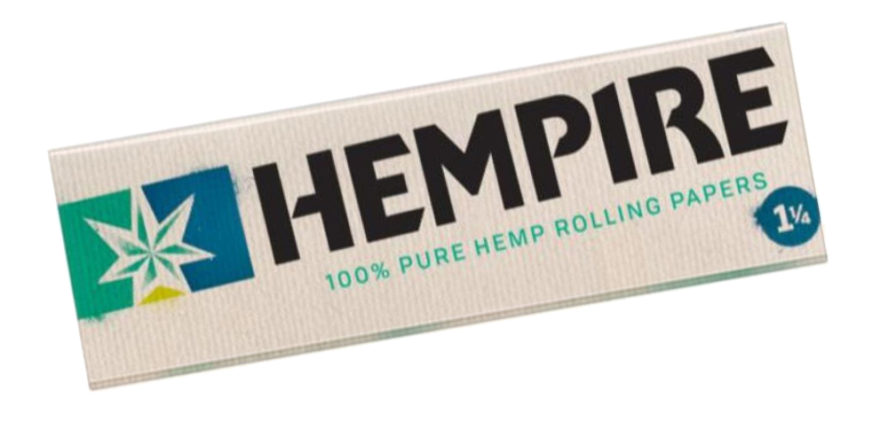 Hempire 100% Pure Hemp Rolling Papers - 1 1/4" - Single Pack + FREE STANDARD SHIPPING!*