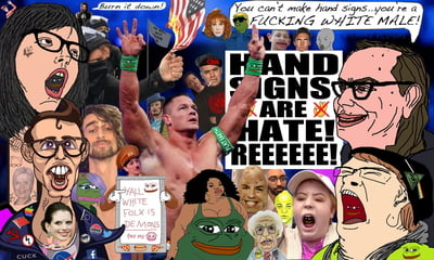 "They Cena Hand Sign" Parody MEME Poster w/ FREE GROUND SHIPPING!*