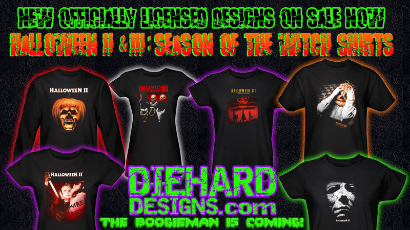 Halloween II & Halloween III: Seaon of the Witch Apparel Promo