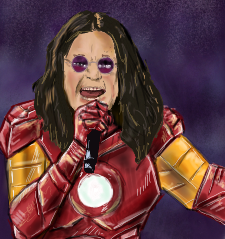 Ozzy Is Iron-Man - Avengers - Marvel - Diehard Designs