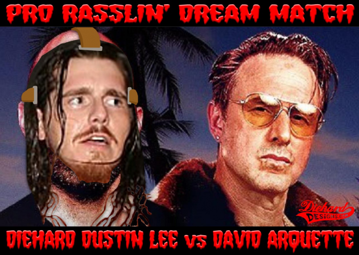 Pro Rasslin' Dream Match - Diehard Dustin Lee vs David Arquette