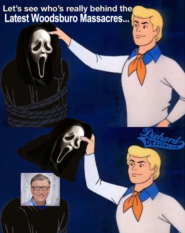Is Bill Gates The Latest Woodsburo Massacre Suspect? Scooby-Doo and Gang are gonna find out!