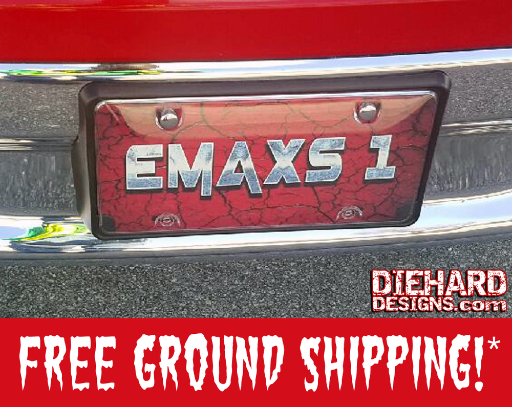 Custom Full Color Vanity License Plate + FREE GROUND SHIPPING!*