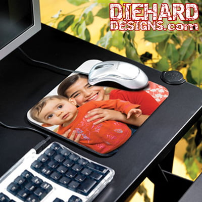 Custom Full Color Mouse Pad + FREE GROUND SHIPPING!*