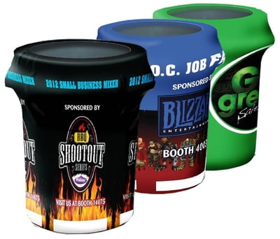 Custom Full Color Bin Cover (33 Gallon) w/ FREE GROUND SHIPPING!*