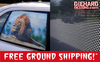 Custom Full Color One-Way Perforated Adhesive Window Graphics + FREE GROUND SHIPPING!*