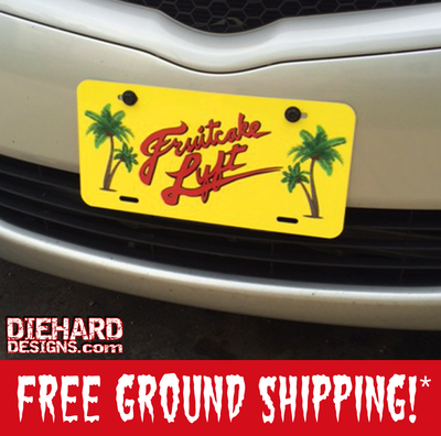 Custom Full Color Vanity License Plate + FREE GROUND SHIPPING!*